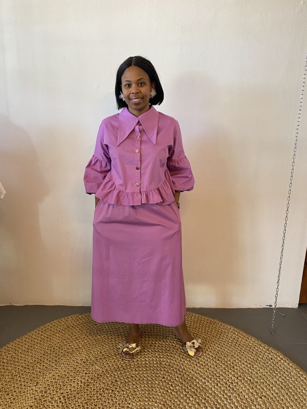 Lavender skirt