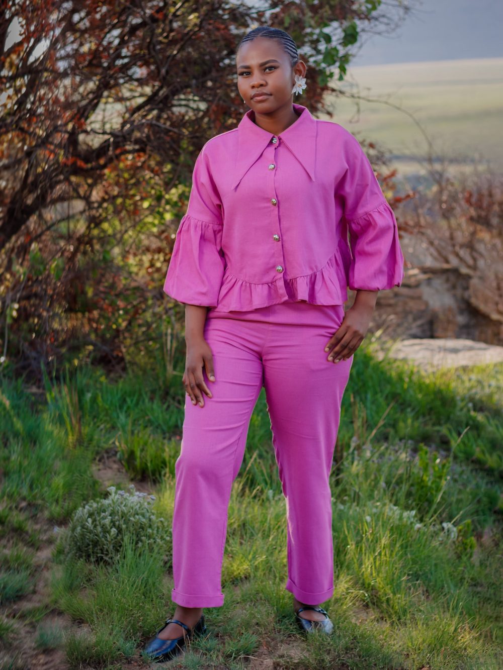 Amandla set purple