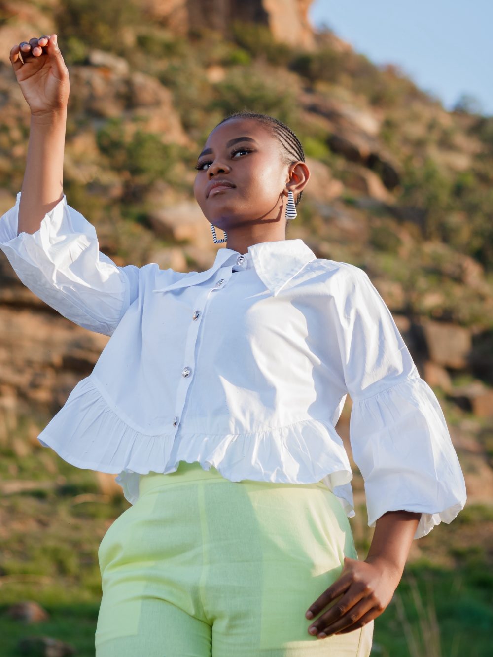 Amandla set (sunny lime)