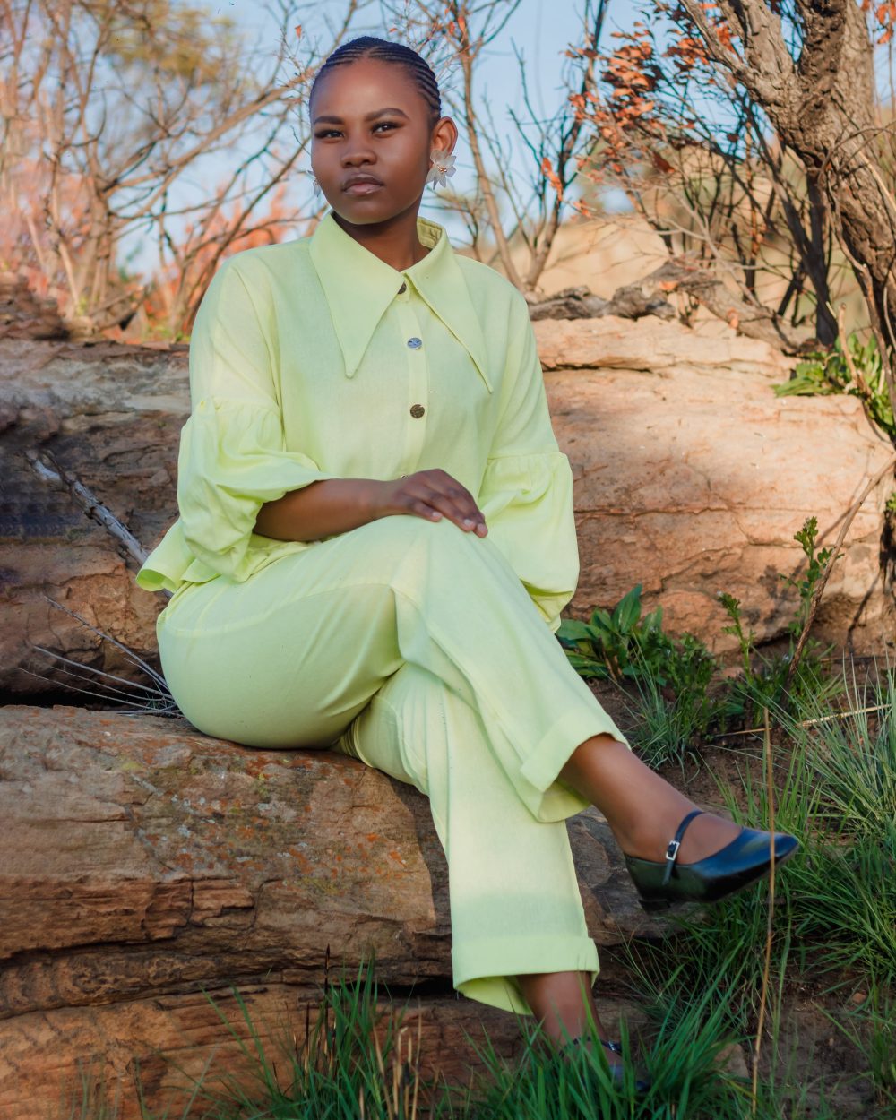 Amandla set (sunny lime) - Image 2