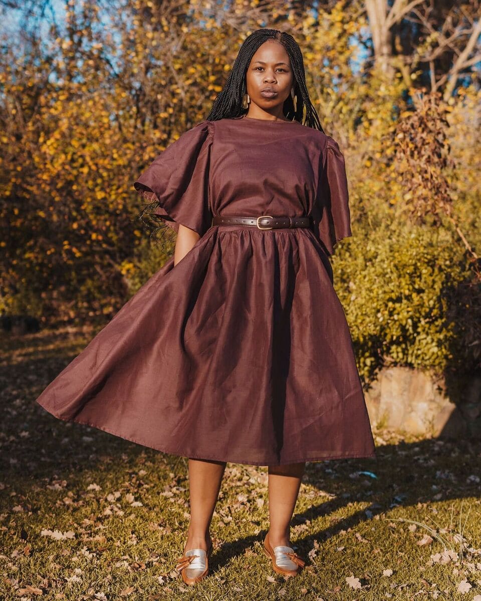 Poloko brown dress