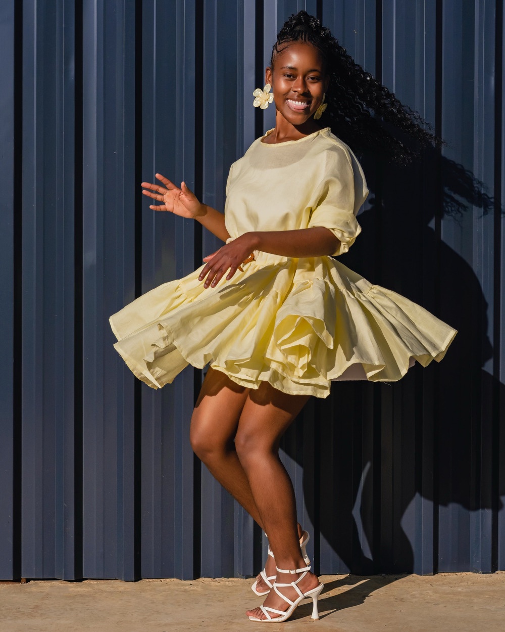 Amandla oversized dress [ mini-lentgth]